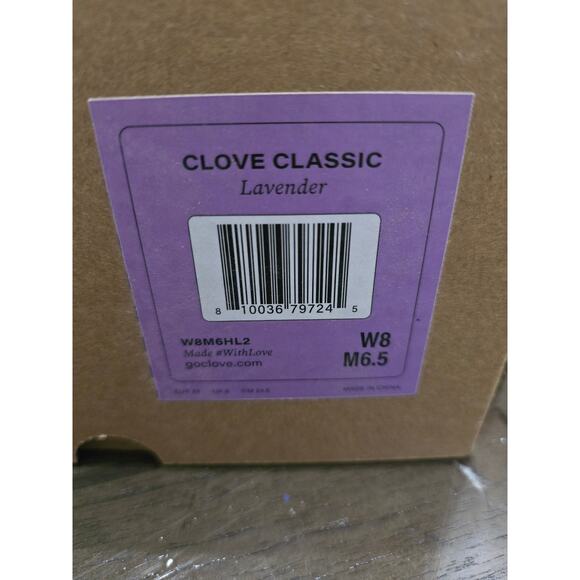 NWT Go Clove Women's Classic - Lavender size 8 - Picture 6 of 6